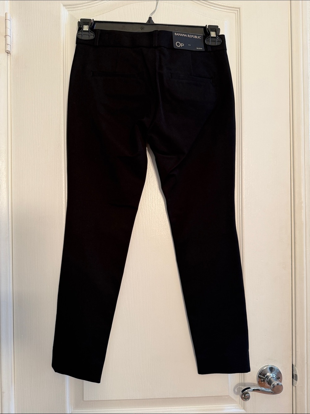 Banana Republic Black Slim Dress Pants - Picture 2 of 8